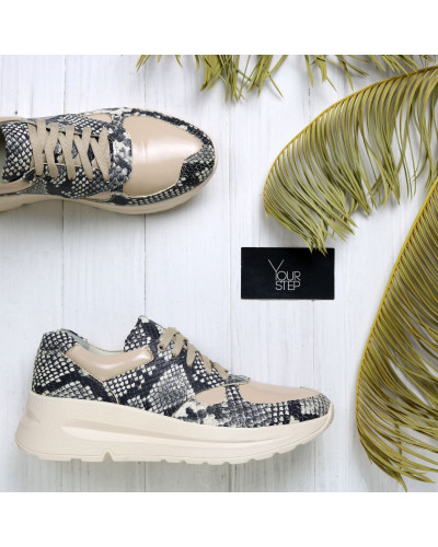 Кросівки з рептилії Арт. 15-2/21175