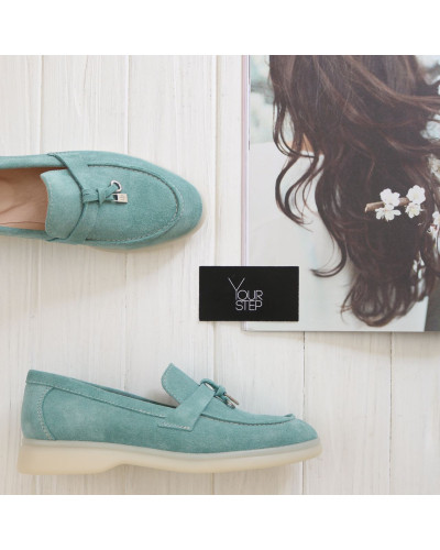 Замшеві лофери Арт. 156-6/Hill2-F