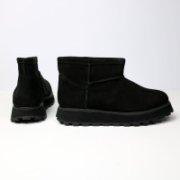 Чорні уггі із замші  Арт. As-20s(Ev+Tr)