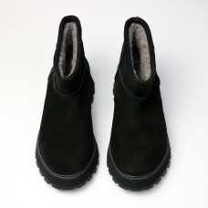 Чорні уггі із замші  Арт. As-20s(Ev+Tr)