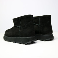 Чорні уггі із замші  Арт. As-20s(Ev+Tr)