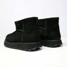 Чорні уггі із замші  Арт. As-20s(Ev+Tr)