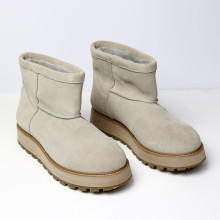 Уггі з бежевої замші Арт. As-20s(Ev+Tr)