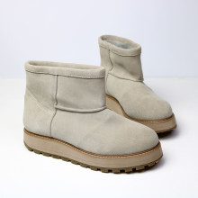 Уггі з бежевої замші Арт. As-20s(Ev+Tr)