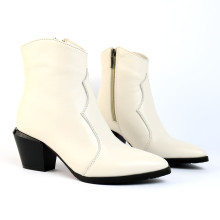 Бежеві шкіряні Козаки Арт. 657-11/57