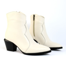 Бежеві шкіряні Козаки Арт. 657-11/57