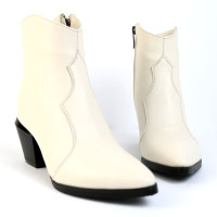 Бежеві шкіряні Козаки Арт. 657-11/57