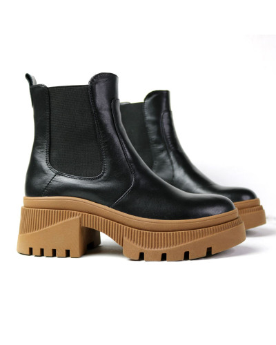 Челсі із чорної шкіри Арт. 12-1/43