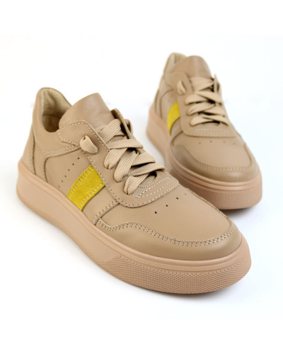 Кеди із натуральної шкіри Арт. 15-9/0133