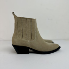 Бежеві замшеві Козаки Арт. 10140-3