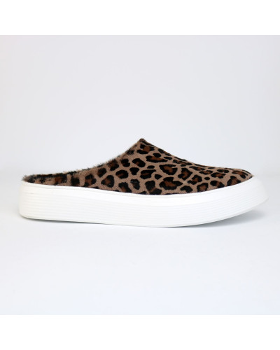 Леопардові капці - сабо