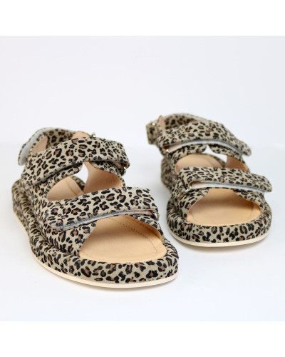 Леопардові сандалі Арт 10-38 