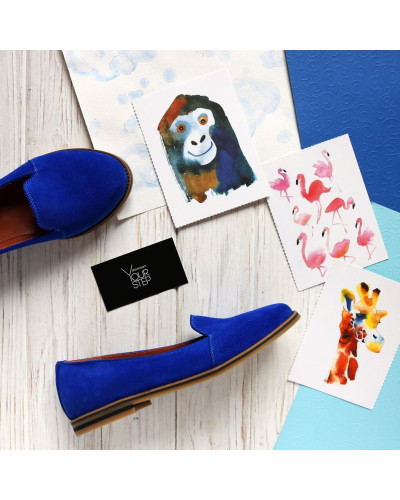 Сліпери синього кольору Арт. 05-3/12