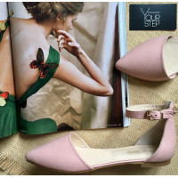 Рожеві босоніжки з гострим носом Арт.: 17-3