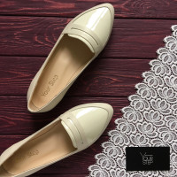 Балетки бежевого кольору Арт. 16-3