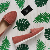 Балетки з натуральної замші Арт. 16-3VG