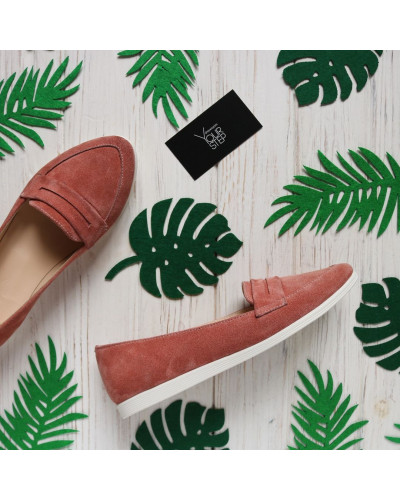 Балетки з натуральної замші Арт. 16-3VG