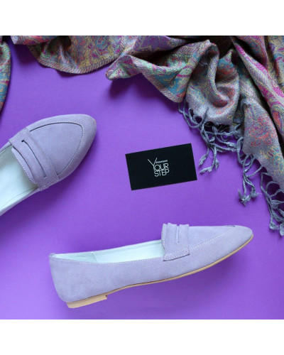 Балетки з замші Арт. 16-3