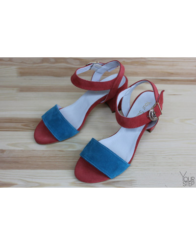 Босоніжки з натуральної замші Арт.: 615-1Ок