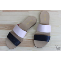 Шльопанці з натуральної шкіри Арт. 10-7