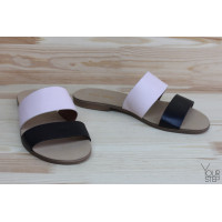 Шльопанці з натуральної шкіри Арт. 10-7