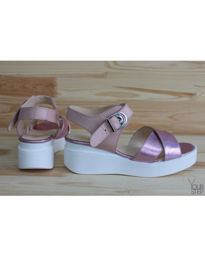 Босоножки розового цвета Арт. 32-2/28
