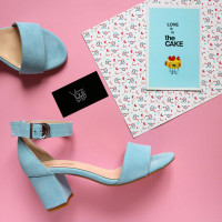 Босоніжки блакитного кольору Арт.: 615-3Ок