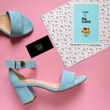 Босоніжки блакитного кольору Арт.: 615-3Ок