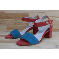 Босоніжки з натуральної замші Арт.: 615-1Ок