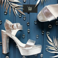 Босоніжки на високих підборах Арт.: 853-2Ок