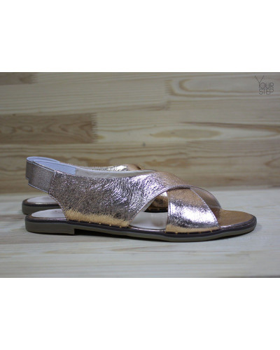 Сандали из кожи с золотым напылением Арт. 10-17Lib