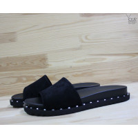 Шльопанці чорного кольору Арт. 10-9/125