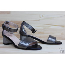 Босоніжки з шкіри Арт.: 615-3/415 Serebro