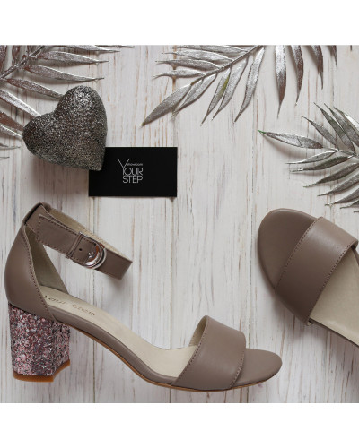 Босоніжки бежевого кольору Арт.: 615-3Ок