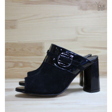 Мюлі чорного кольору Арт. 853-4/45