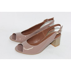 Лакові босоніжки на підборах Арт. 50-4