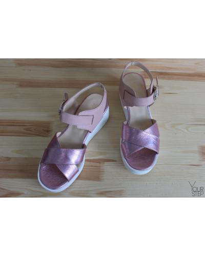 Босоножки розового цвета Арт. 32-2/28