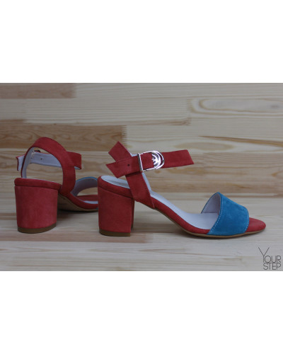 Босоніжки з натуральної замші Арт.: 615-1Ок