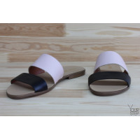 Шльопанці з натуральної шкіри Арт. 10-7