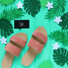 Замшеві шльопанці Арт. 10-7