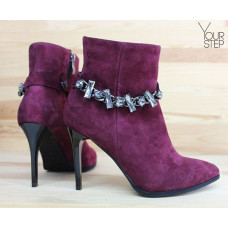 Ботинки на шпильке со съемной фурнитурой Арт. 35-10/35-3647