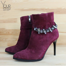 Ботинки на шпильке со съемной фурнитурой Арт. 35-10/35-3647