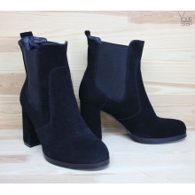 Чорні Челсі на підборах Арт. 805-2Ок