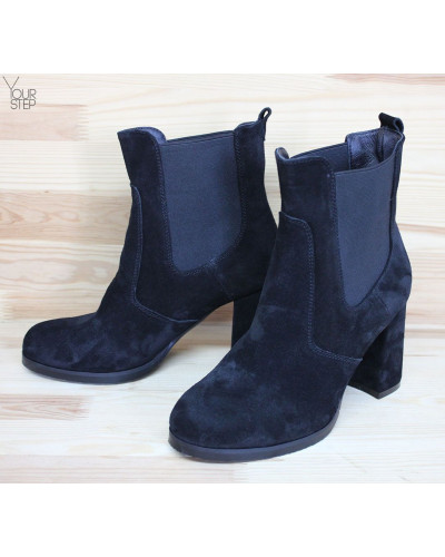 Чорні Челсі на підборах Арт. 805-2Ок