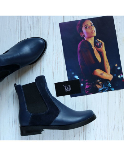 Челсі темно-синього кольору Арт. 12-1V