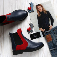 Челсі зі шкіри та замші 12-1(Sn4)