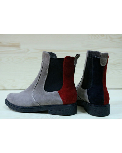 Челсі з натуральної замші 12-1(Sn4)