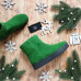 Ботинки из ярко-зеленой замши Арт. 12-19Ls