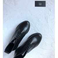 Черевики із чорної шкіри Арт. 12-20(Sn4)