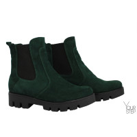 Челсі із зеленої замші Арт. 12-1(S2)